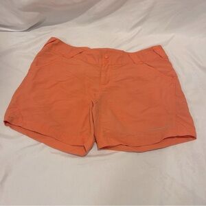 Columbia PFG Omni-Shield Women’s Shorts Size Medium Orange/Coral